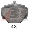 A.B.S. 36125 OE Brake Pad Set, disc brake